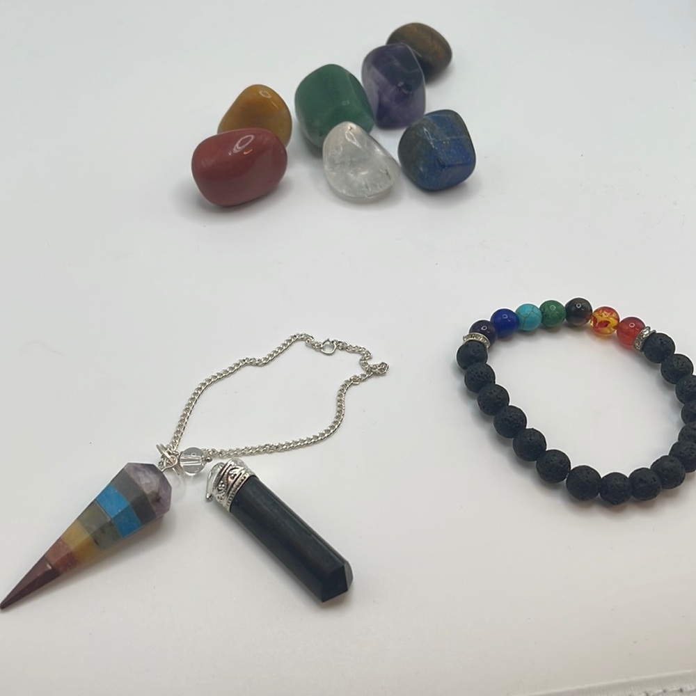 One of a kind healing stones set